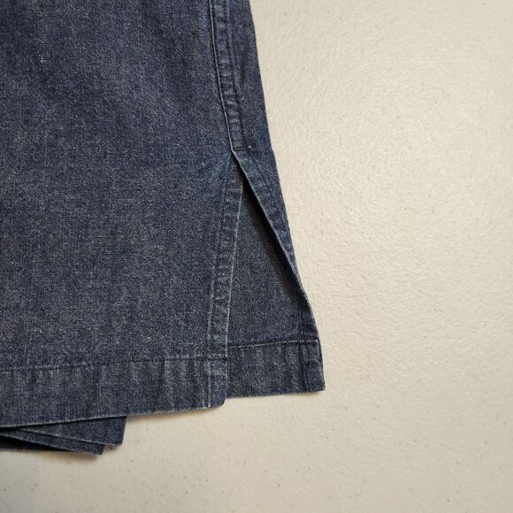 Tommy Hilfiger Y2K Denim Button Up Utility Pockets Shirt - Picture 7 of 11